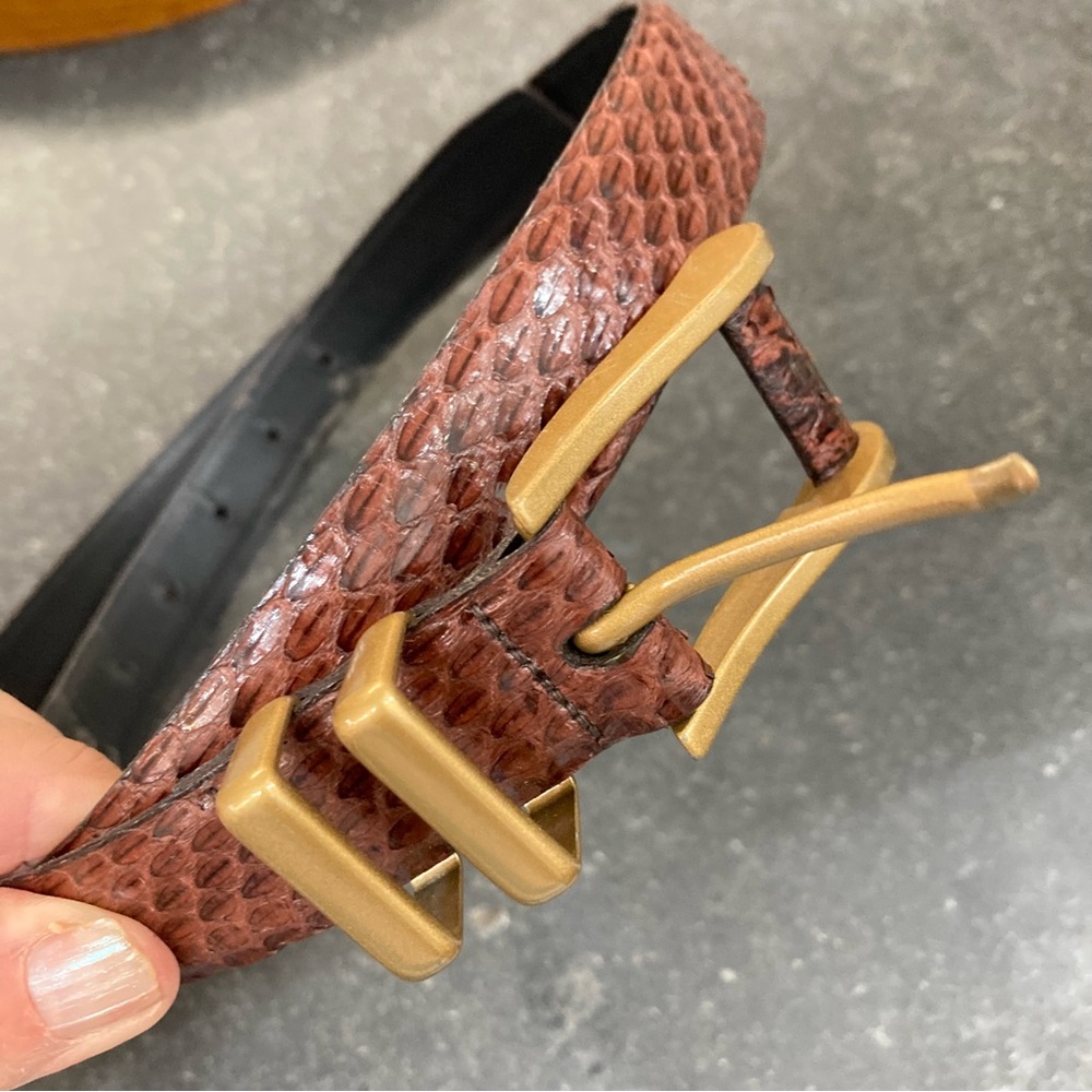 Carlisle Snakeskin Belt-XXL